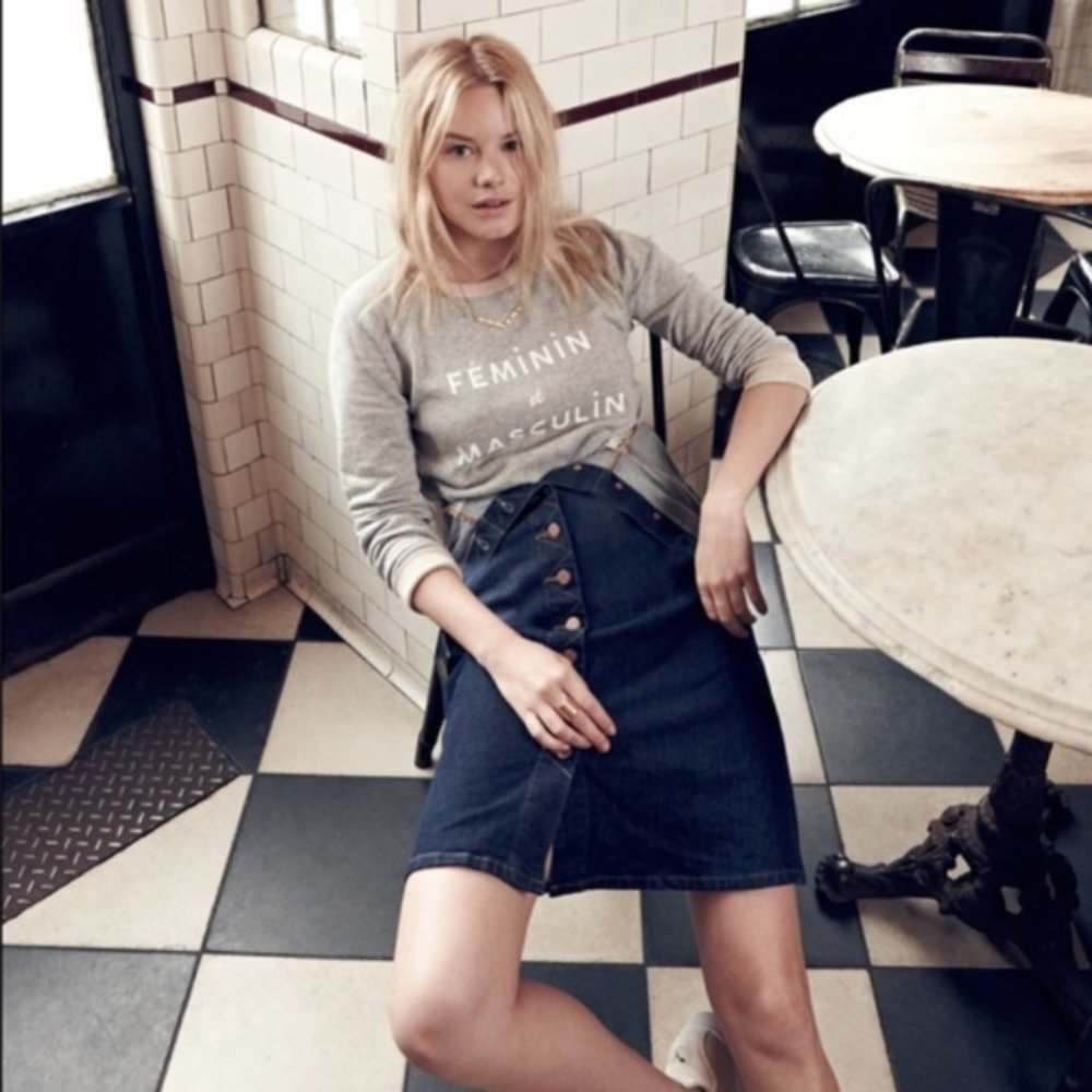 Madewell et Sézane | Feminin & Masculin Sweatshirt